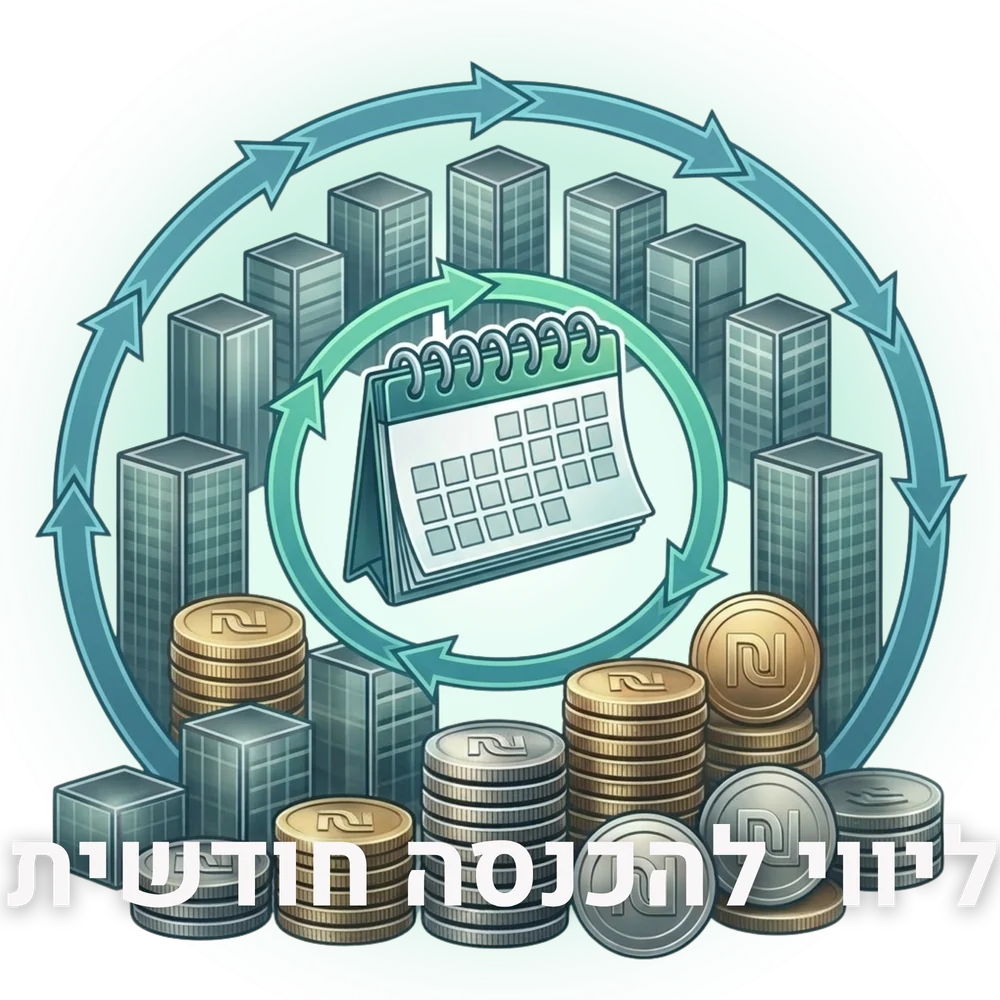 ליווי להכנסה חודשית — מסלול תזרים והכנסה פסיבית